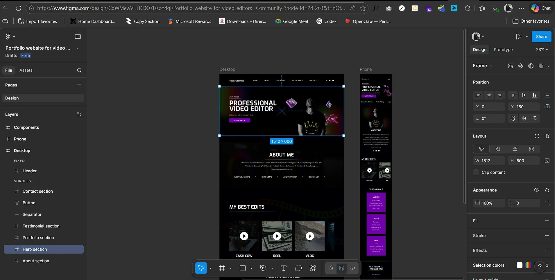 Video Editor Portfolio