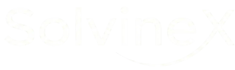 Solvinex white logo