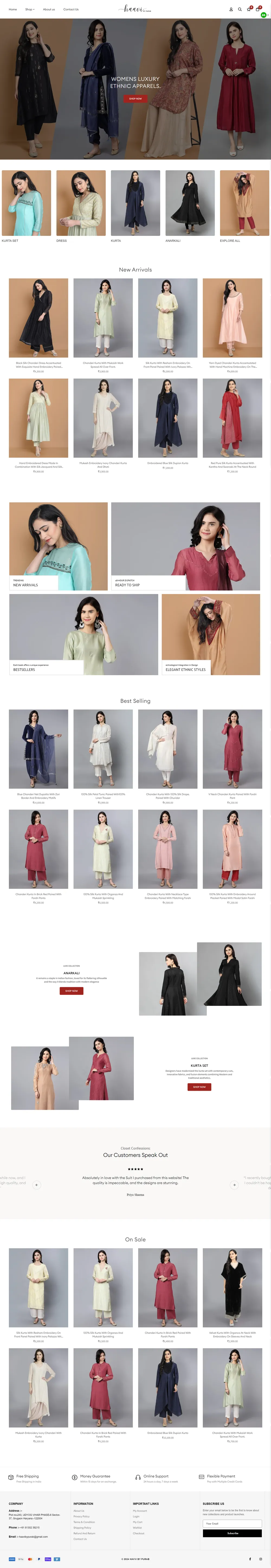 Haavi ethnic fashion