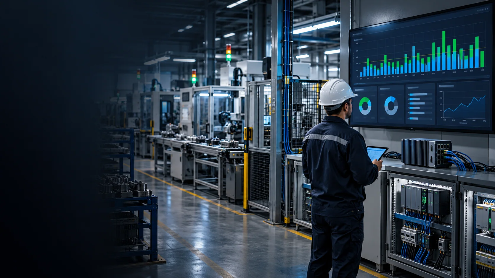 PLC Production Monitoring System project showcase