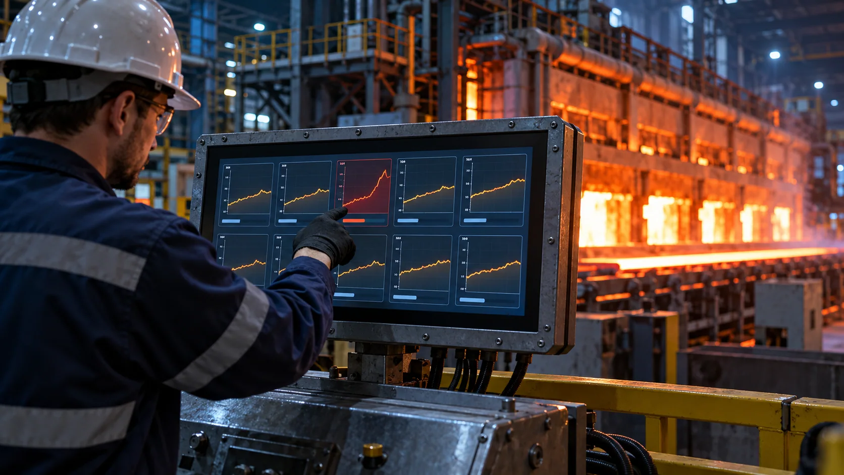 Smart Factory Digitization Platform Smart Factory Screen Furnace Monitoring