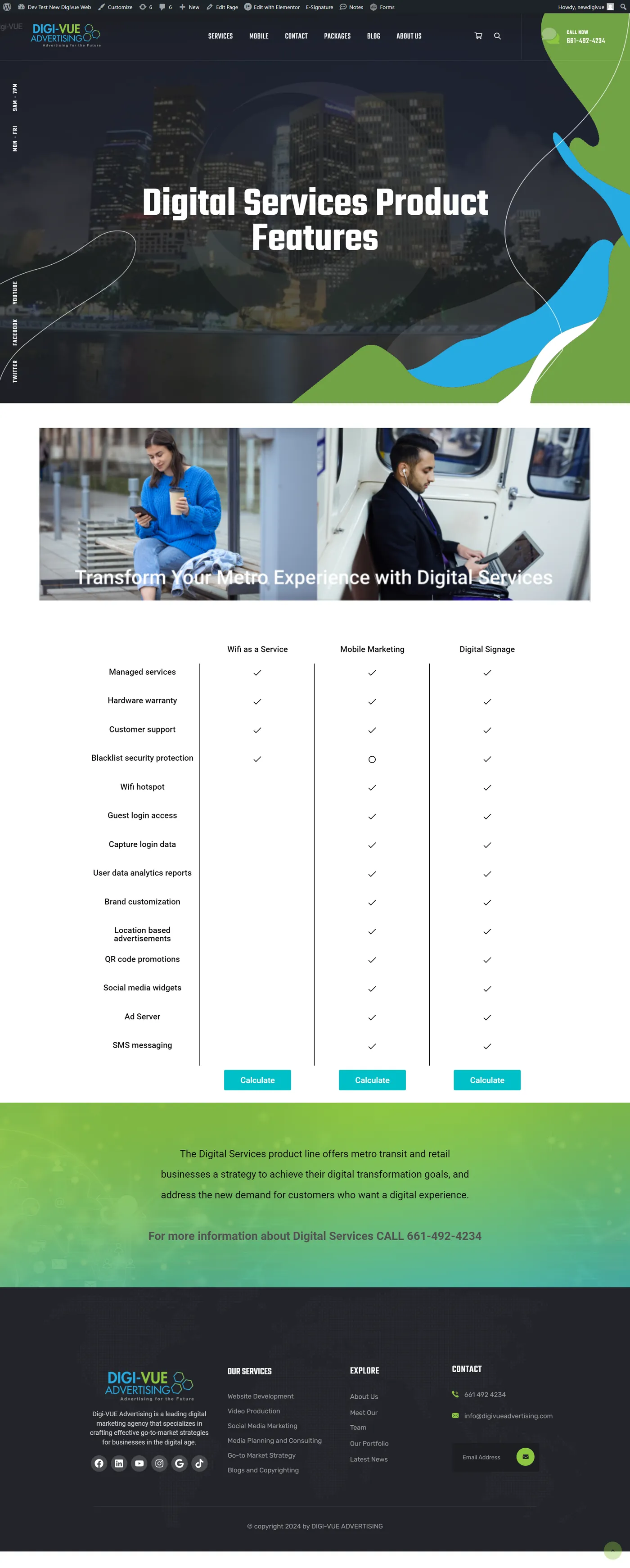 New DigiVue Digital Advertising Website Screencapture Newdigivue Devdigivue Digital Services Product Features 2024 06 11 23 53 56