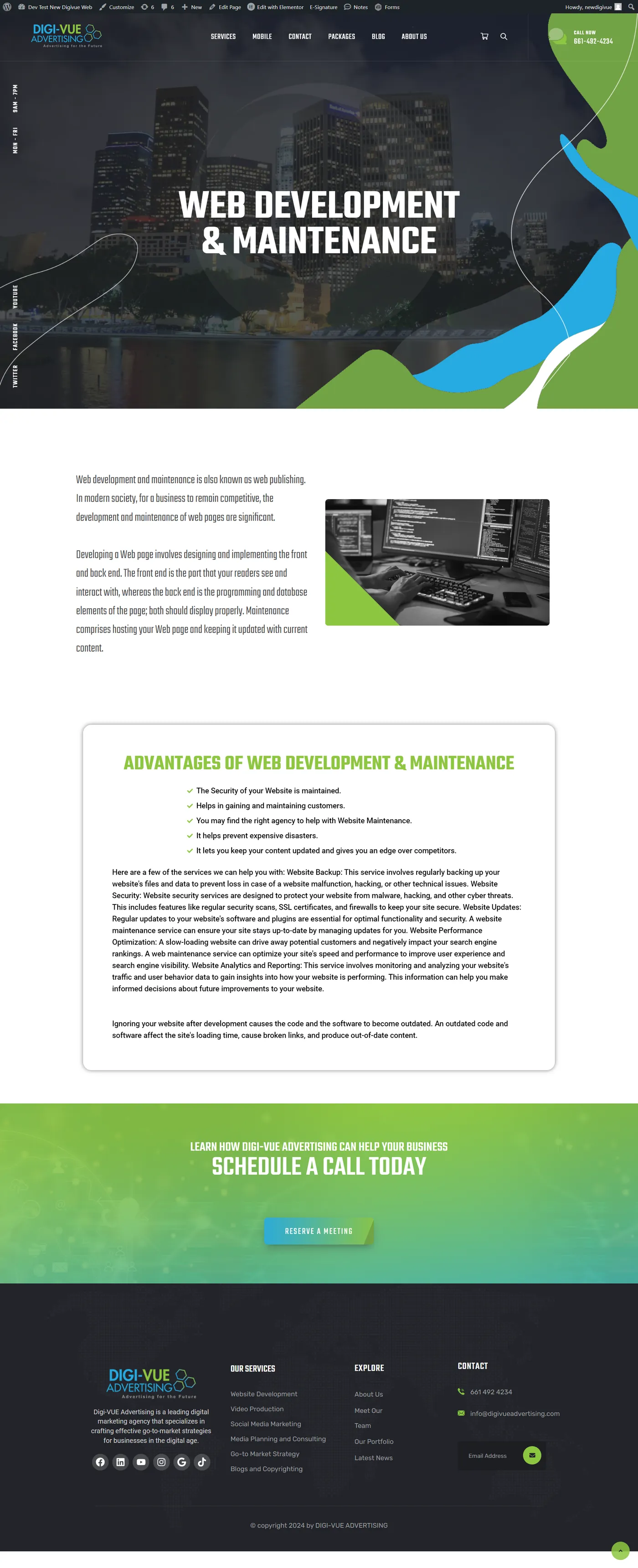 New DigiVue Digital Advertising Website Screencapture Newdigivue Devdigivue Webdesign 2024 06 11 23 04 10