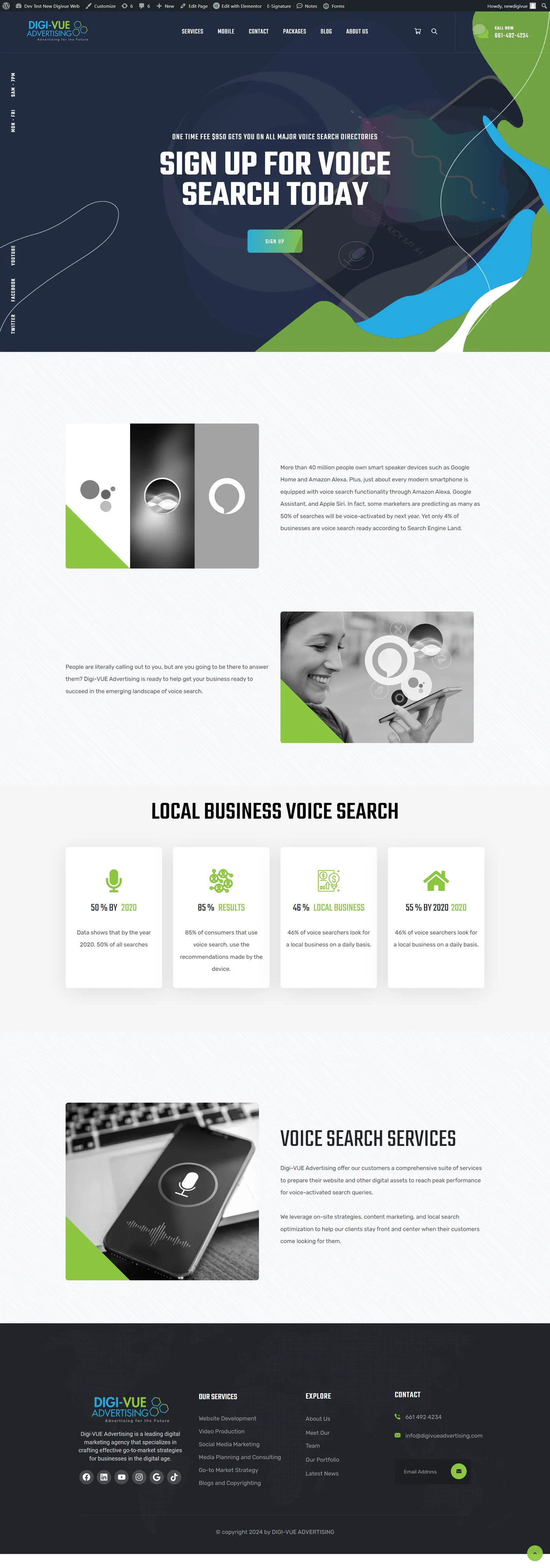New DigiVue Digital Advertising Website Screencapture Newdigivue Devdigivue Website Voice Reconization 2024 06 11 22 56 33