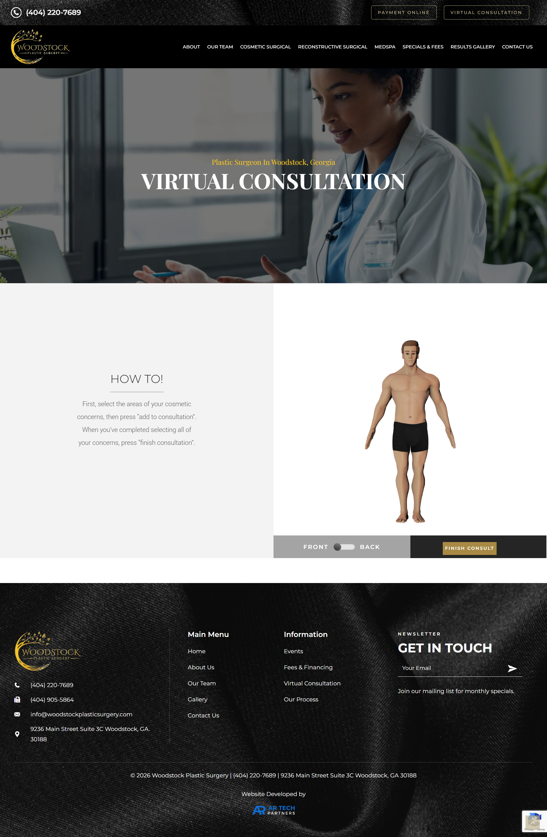 Woodstock Plastic Surgery form screen 5