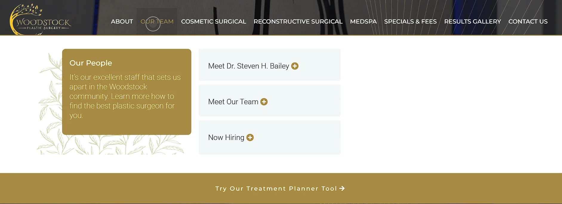 Woodstock Plastic Surgery Mega Menu 2