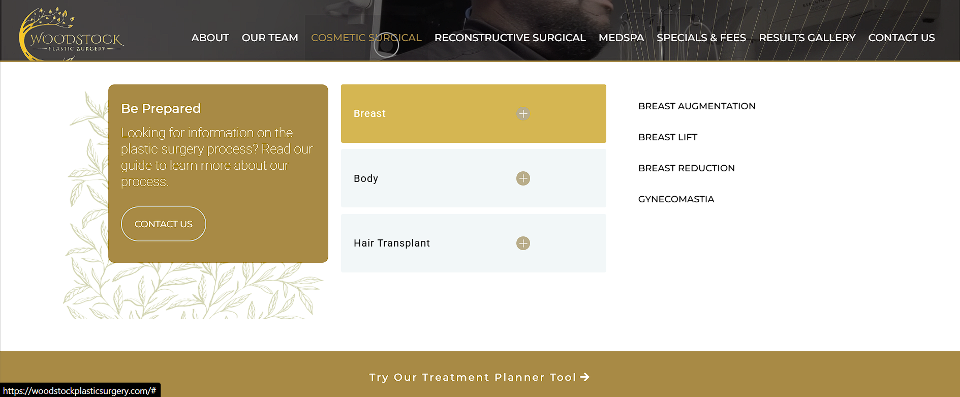 Mega Menu Information Architecture